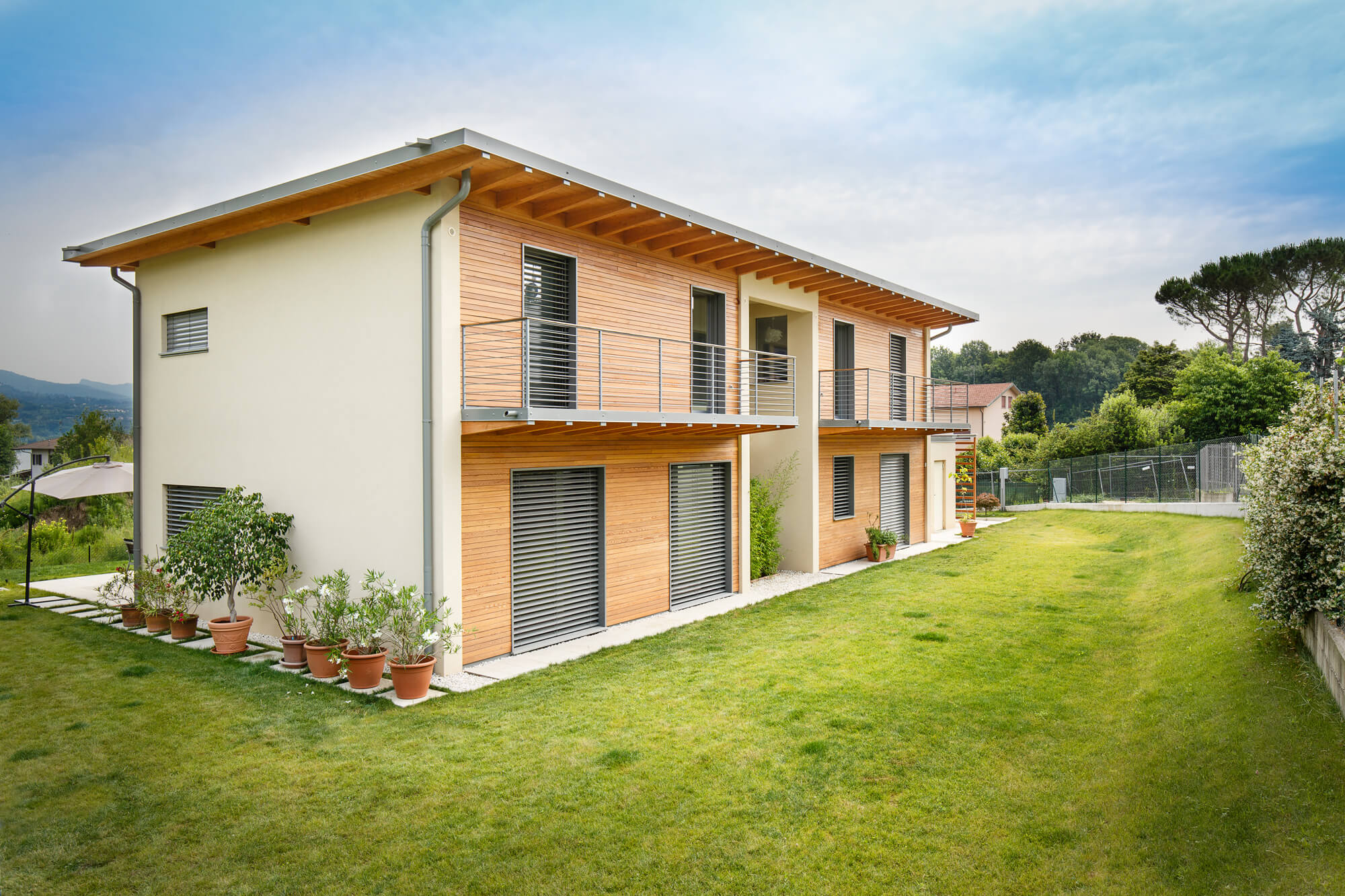 EcoVilla in classe A realizzata da AB Legno