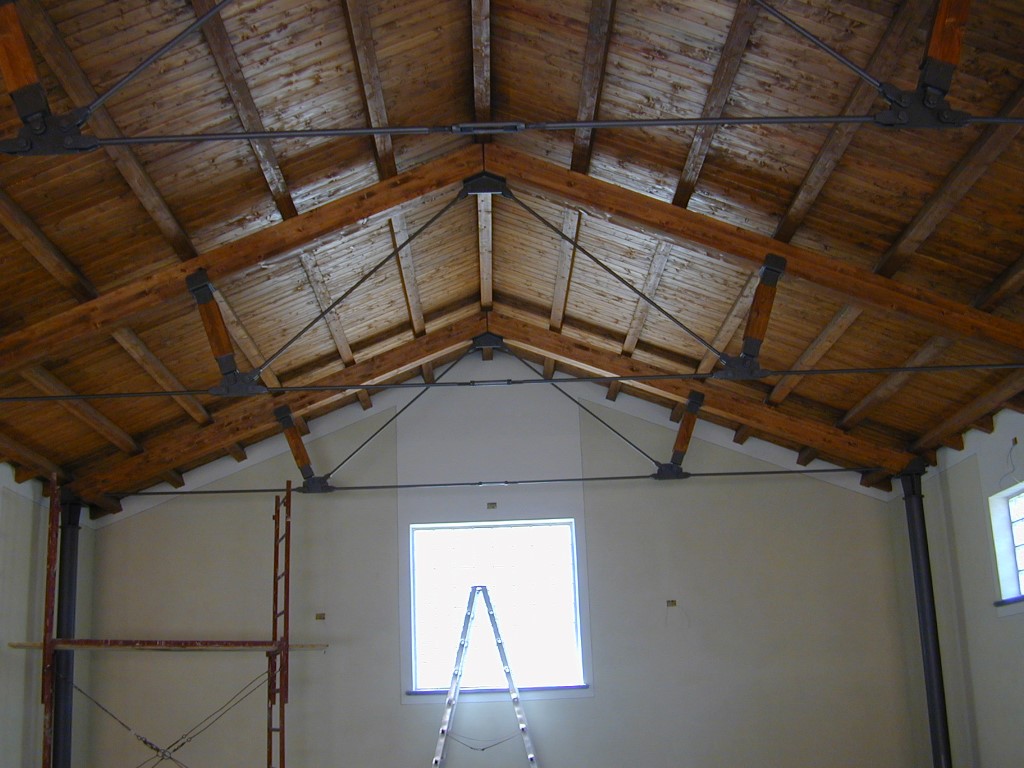 Copertura professionale in legno