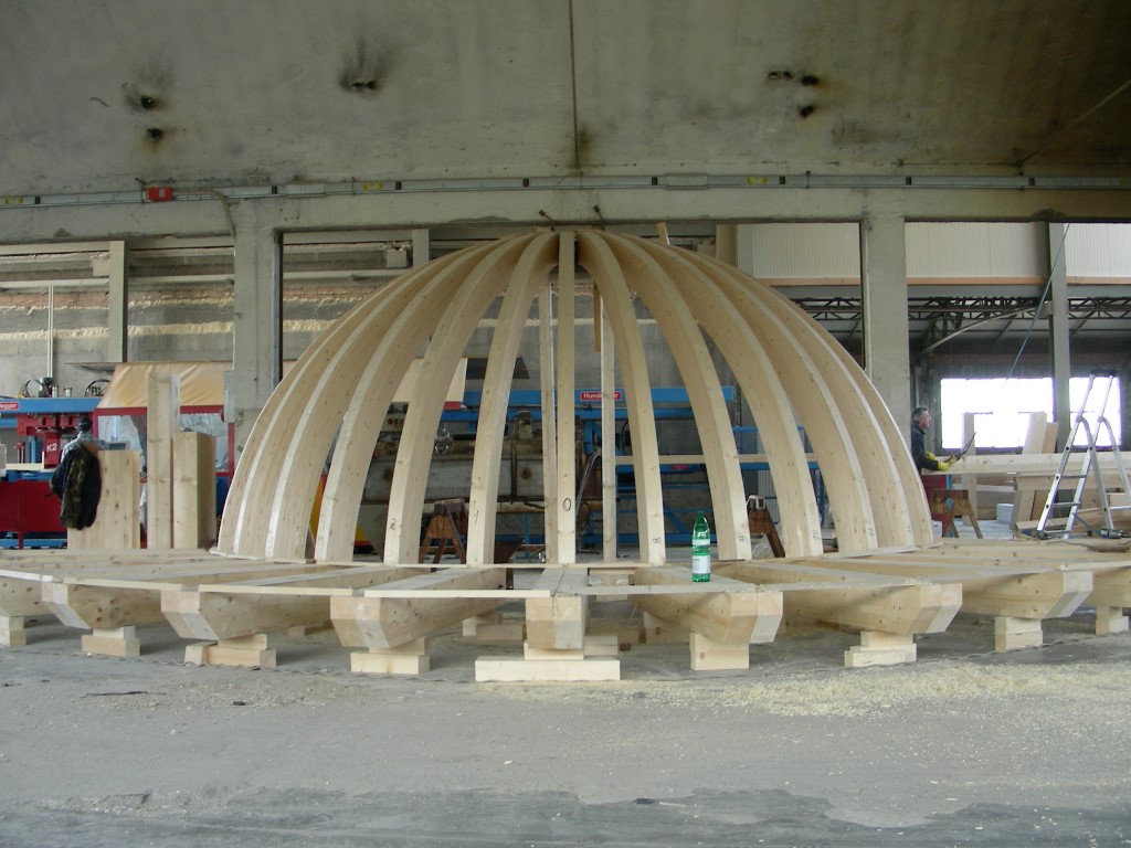 realizzazione copertura in legno