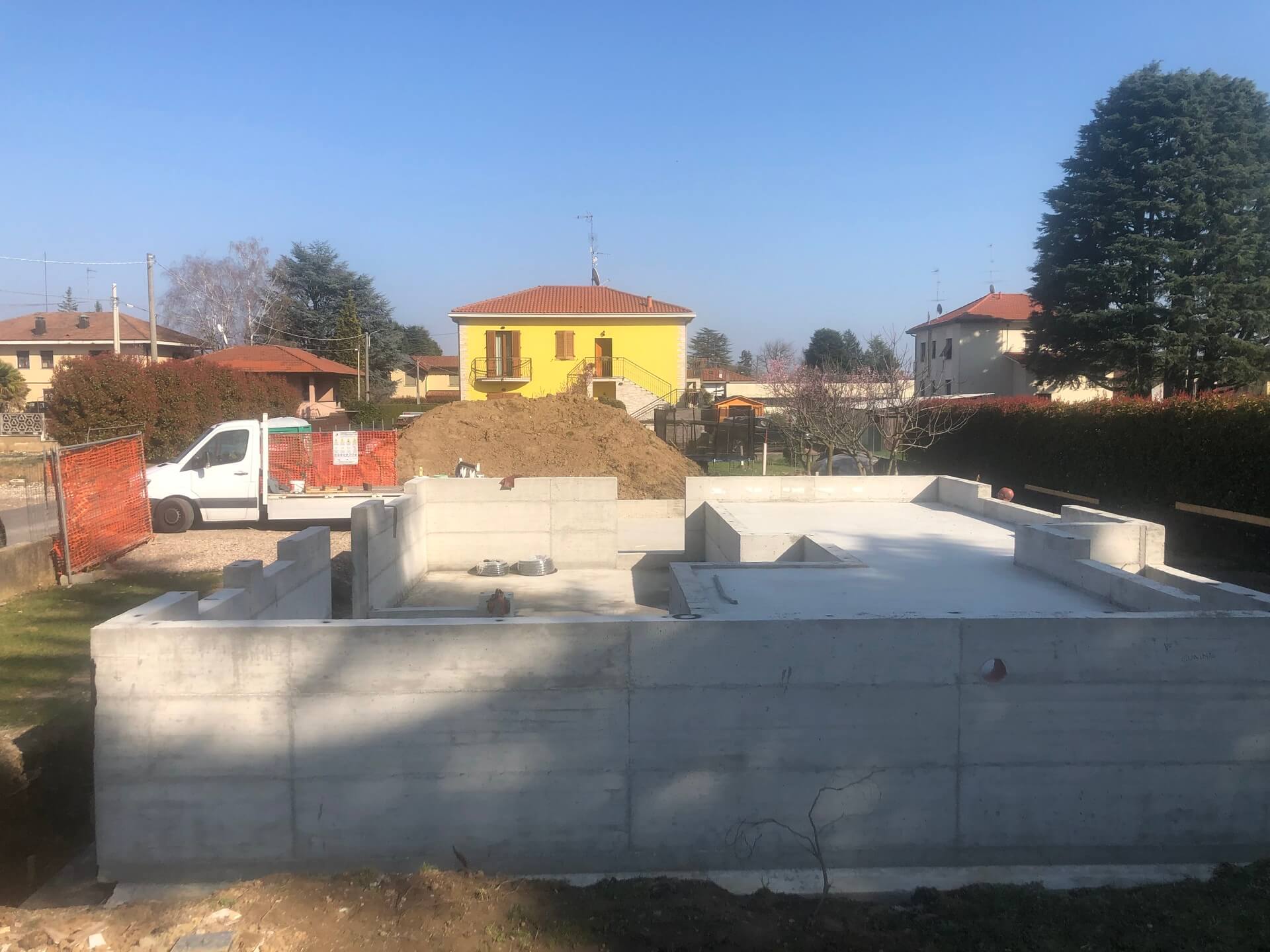  Casa monofamiliare - cantiere