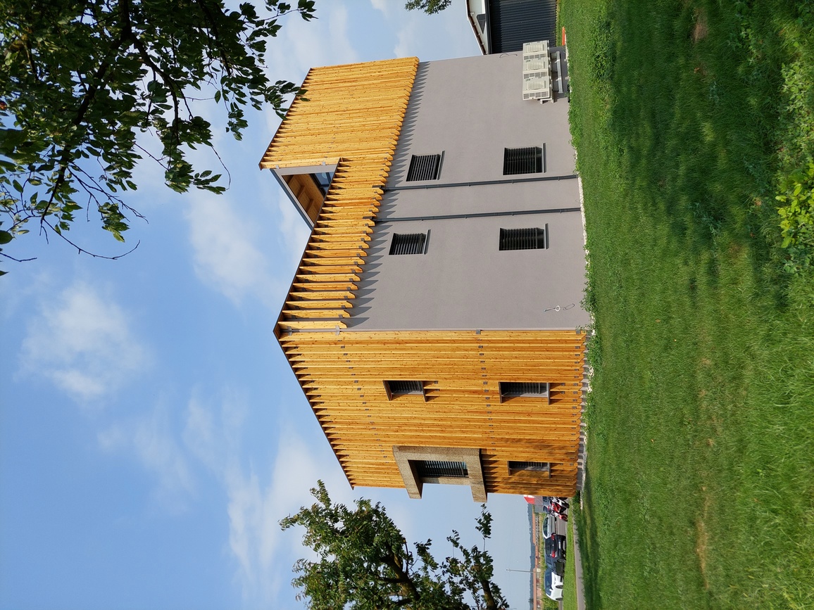 Uffici AB Legno passive house facciata