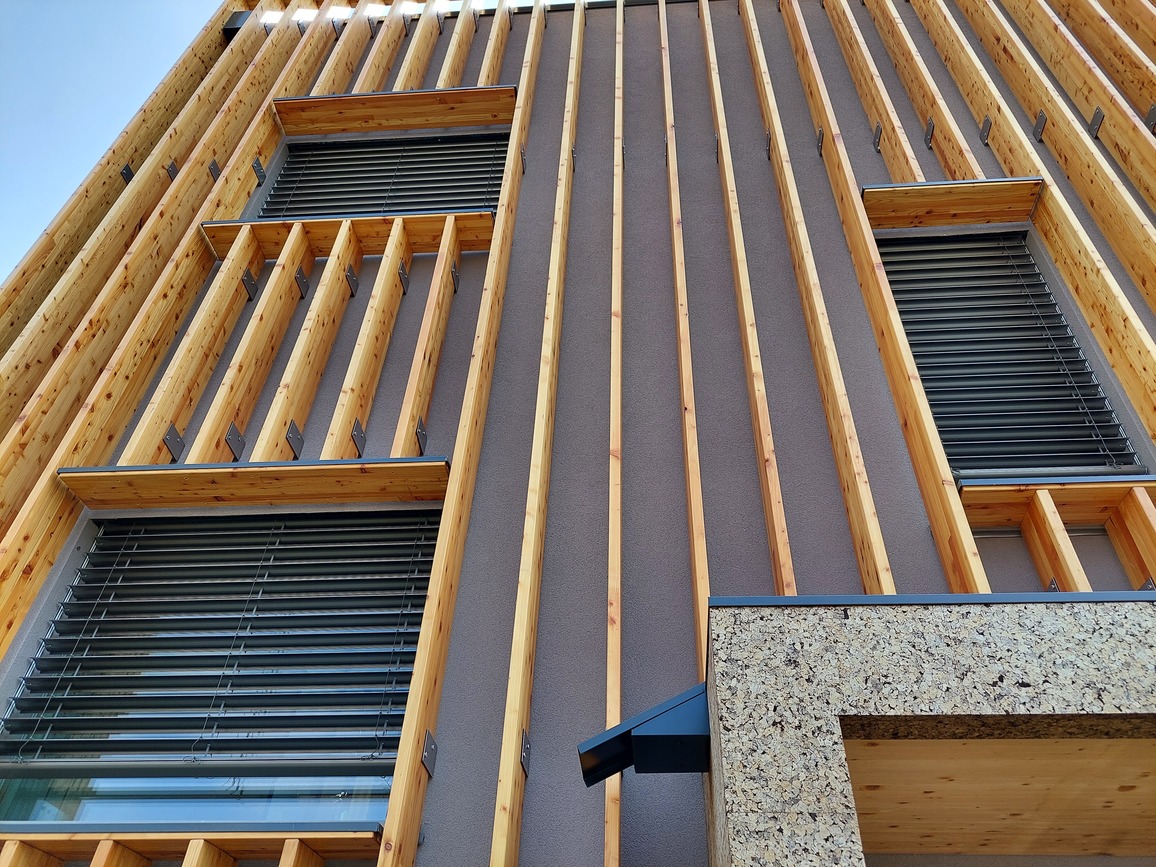 Uffici AB Legno passive house facciata