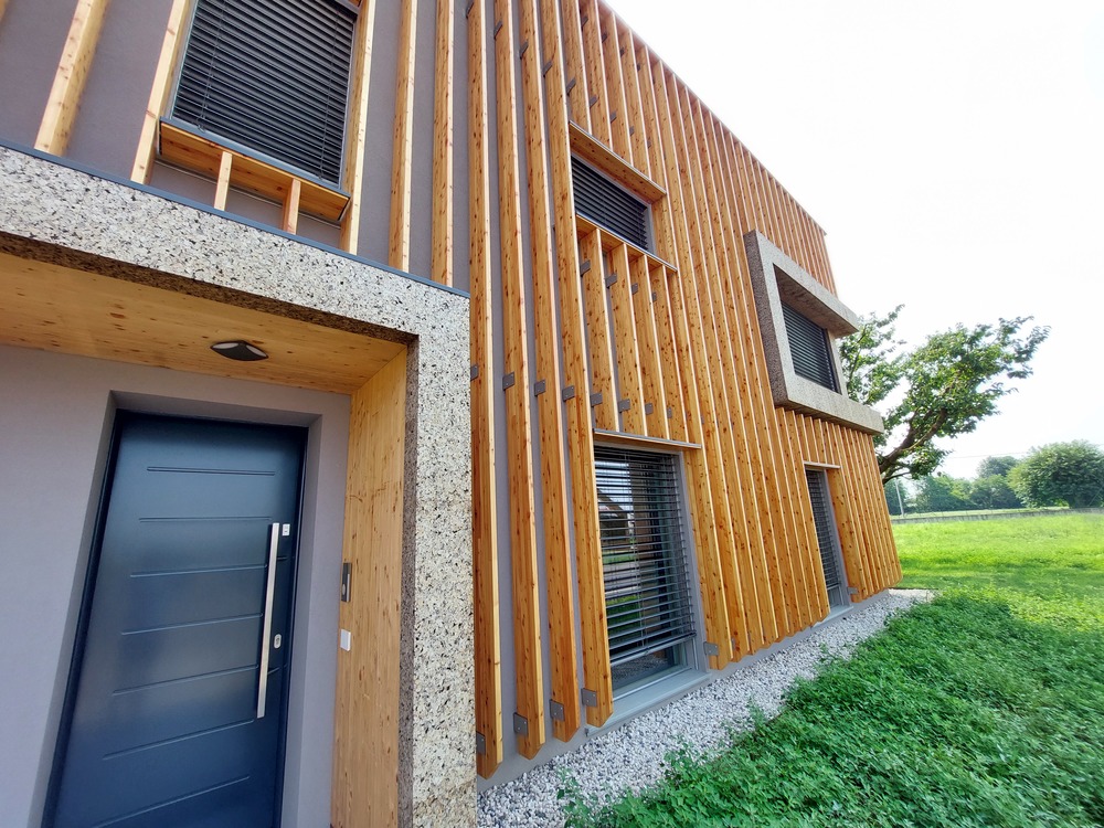 Uffici AB Legno passive house facciata