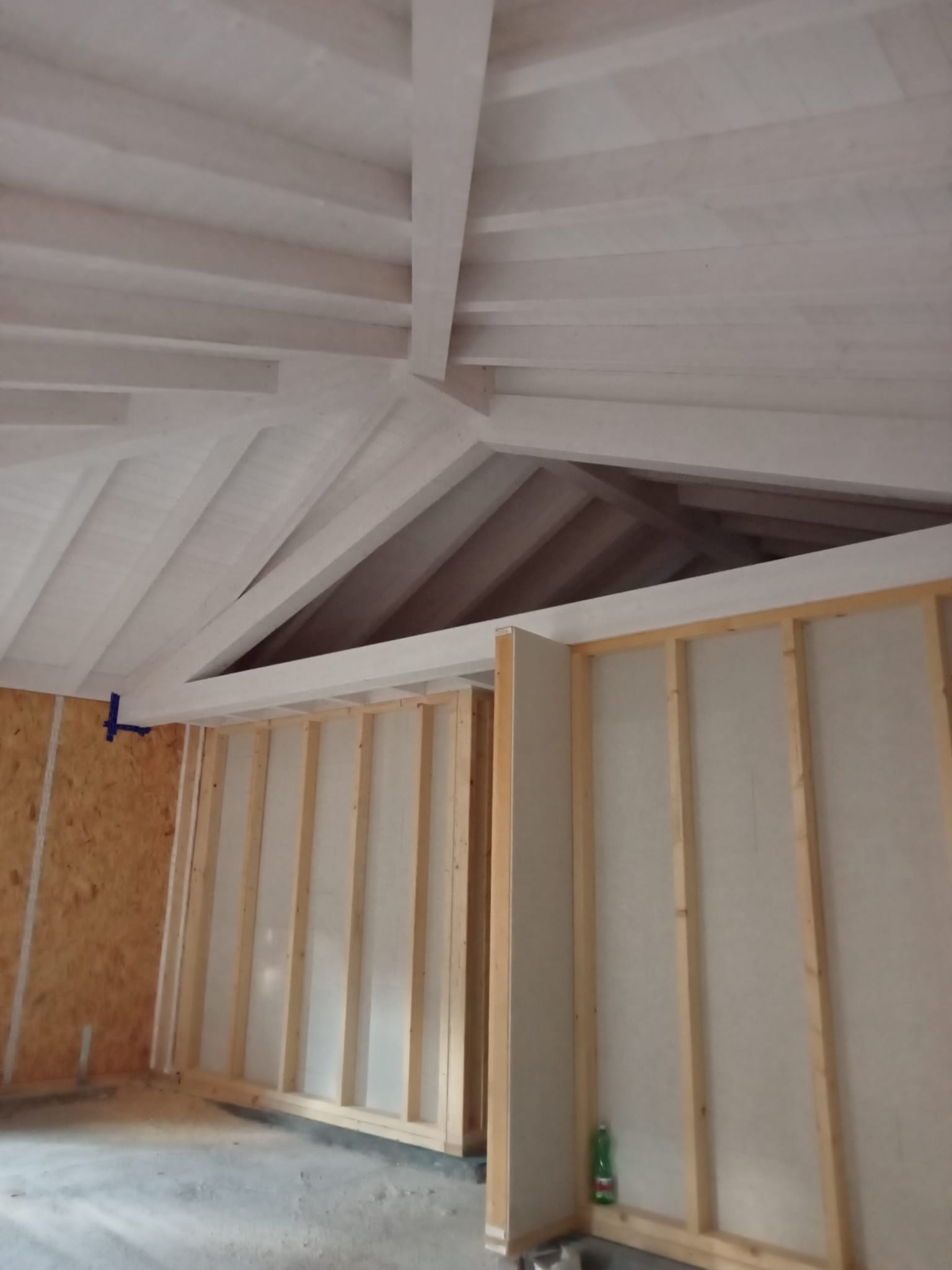 copertura tetto in legno 
