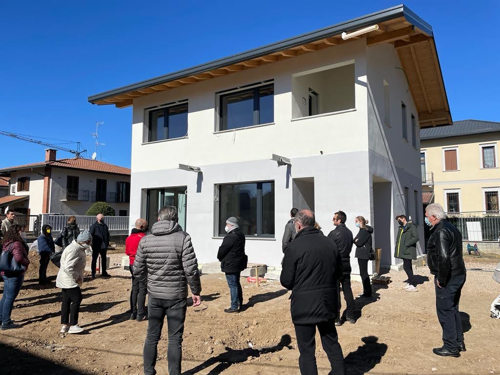 visita cantiere di casa passiva