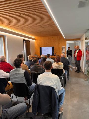 Sala con partecipanti all'evento formativo
